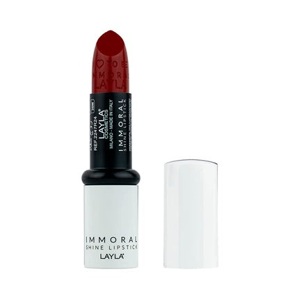 LAYLA Cosmetics Immoral Shine Lipstick N.30 Royal Red
