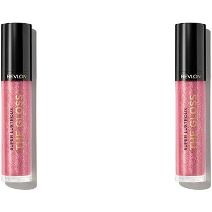 Revlon Super Lustrous Lip Gloss High Impact Lipcolor with Moisturizing Creamy Formula Infused with Agave Moringa Oil &amp; Cupuacu Butter 301 Rose Quartz 1 Count