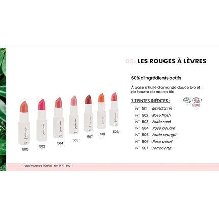 Couleur Caramel Makeup Lipstick 504 Powdery Pink