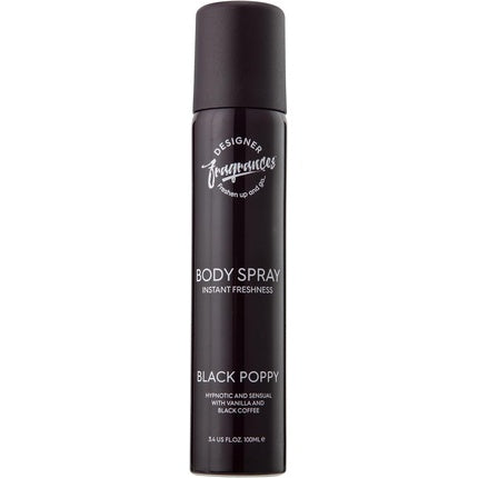 Designer Fragrances Body Spray 100ml Only You, Black Poppy, Bloome, Peony