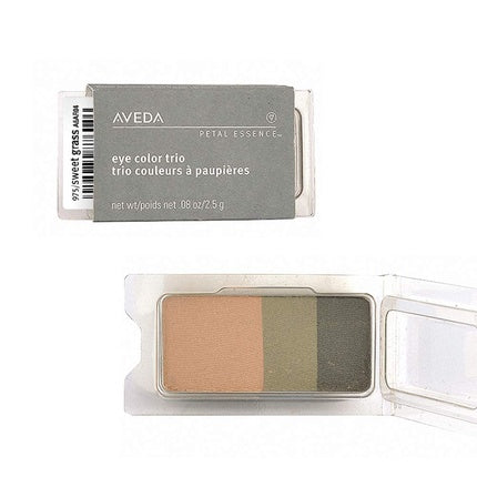 AVEDA Petal Essence Eye Colors Eyeshadow Trio Sweet Grass 975 2.5g
