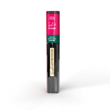 Bourjois Twist Up Mascara Ultra Black 8ml + Bourjois Contour Clubbing Eyeliner Tone 41 Black Party 5g - Pack of 2