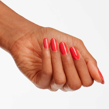 OPI Nail Lacquer I Eat Mainely Lobster Orange Nail Polish 0.5 fl oz