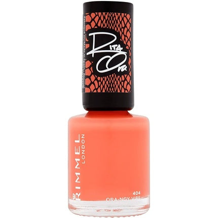 Rimmel London 60 Seconds Super Shine Nail Polish 404 Ora-ngy Vibe 8 ml