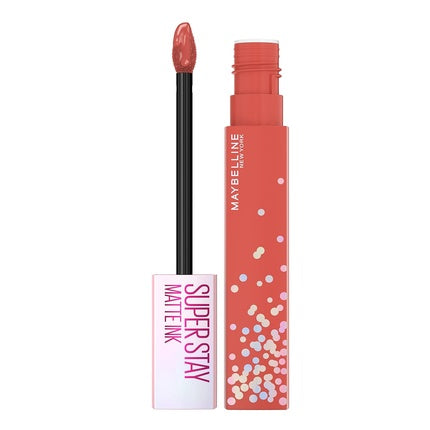 Maybelline New York Super Stay Matte Ink Liquid Lipstick Transfer Proof Long Lasting Limited Edition Birthday Cake Scented Shades 0.17 Fl Oz 400 Show Runner