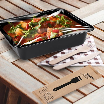 Wooden Fork 16cm Individually Packed