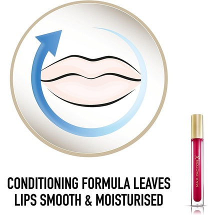 Max Factor Color Elixir Lip Gloss with Shine Enhancers and Smoothing Oil 6 60 Polished Fuchsia