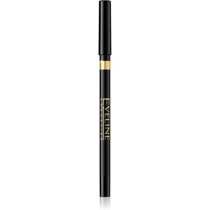 Eveline Cosmetics Waterproof Eyeliner Pencil Long Lasting Formula - Black