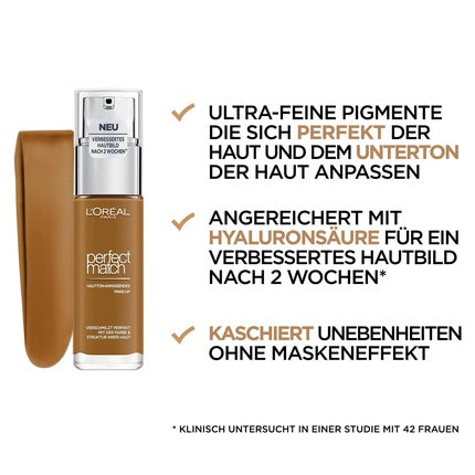 L'Oréal Paris Perfect Match Liquid Makeup 8.5.D/8.5.W Toffee