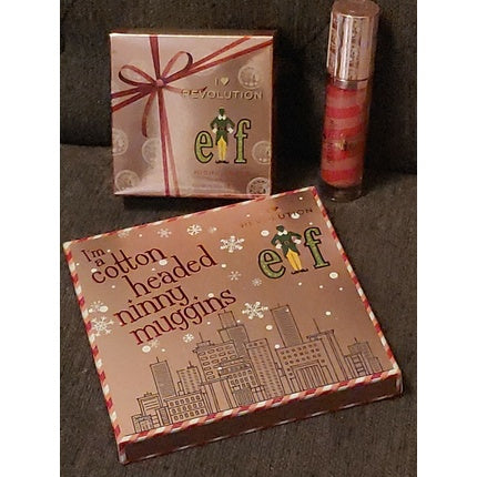 I Heart Revolution x ELF Buddy Eyeshadow Palette Highlighter Lip Gloss NEW 2021