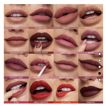 HUDA Beauty Liquid Matte Ultra Comfort Transfer Proof Lipstick 4.2ml Venus
