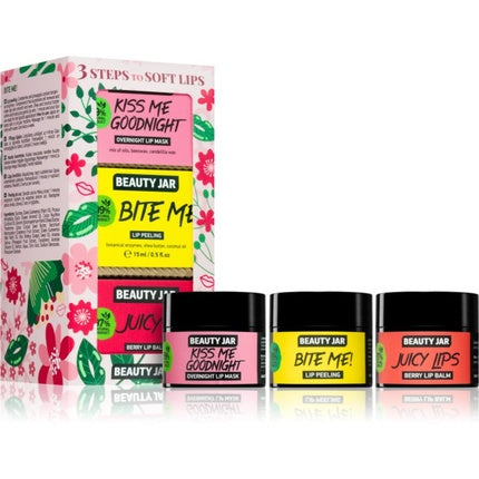 Beauty Jar 3 Steps to Soft Lips Gift Set (for Lips)