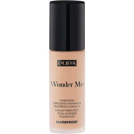 Pupa Wonder Me Waterproof Foundation 030 Medium Beige Neutral 30ml