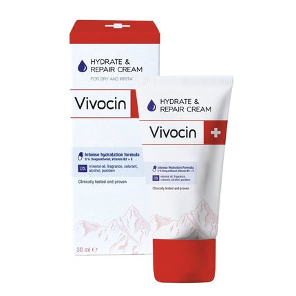 Vivocin Hydration and Repair Cream 30ml - Medical Skincare for Permanent Makeup, Tattoos, or Laser Treatments