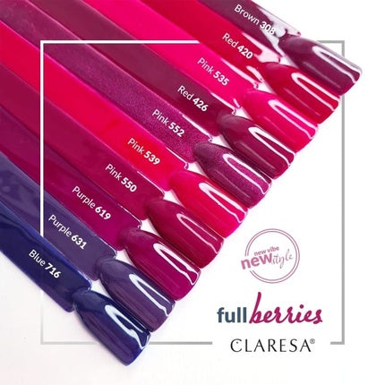 Claresa 631 Purple UV Nail Polish 5ml