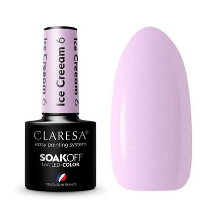 Claresa Soak Off Uv/Led Ice Cream Hybrid Nail Polish 06 5g
