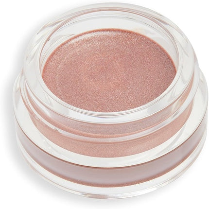 Makeup Revolution Mousse Shadow Creamy Colour for Cheeks and Eyes Whipped Lightweight Formula Cream-to-Powder Rose Gold 4g