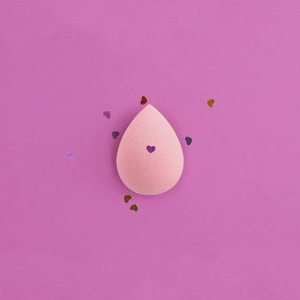 T4B ILU Rosa Tropfenförmige Medium Makeup Schwamm Für Foundation, Concealer Und Puder