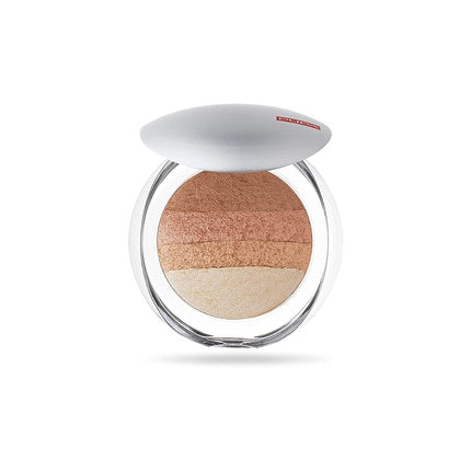 Pupa Milano Luminys Baked All Over Illuminating Blush Powder 05 Gold Stripes