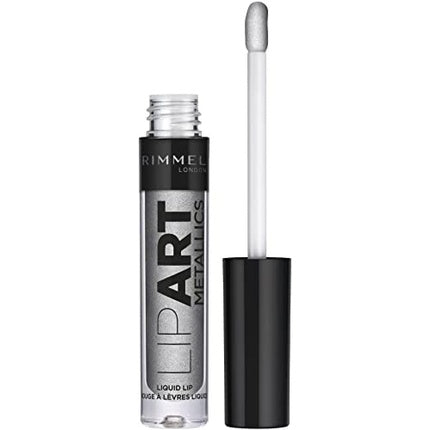 Rimmel London Lip Art Metallics Silver Liquid 2ml