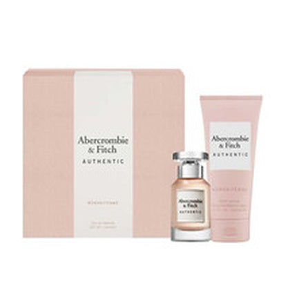 Abercrombie & Fitch Authentic Woman Gift Set - Eau De Parfum 50 Ml And Body Lotion 200 Ml