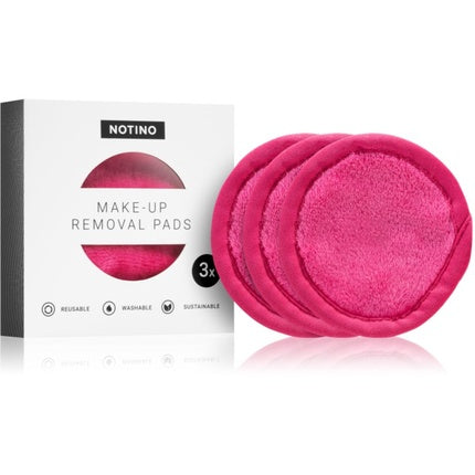 Notino Spa Collection Make-up removal pads - Pink, 3 pads