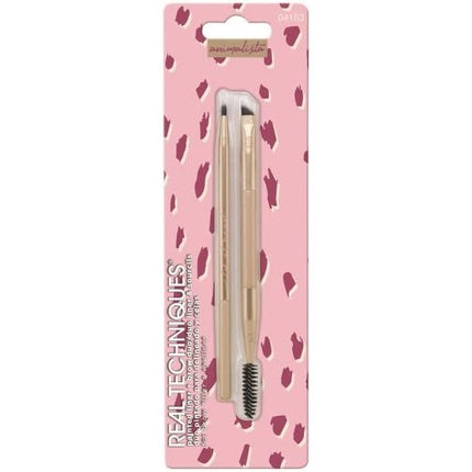 Animalist Collection Brow Duo Brow Brush Set Real Techniques