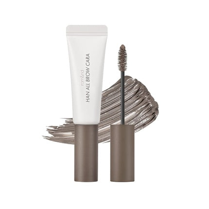 Rom&nd Han All Brow Cara 9g 01 Grace Taupe Tinted Eyebrow Mascara Long Lasting Eyebrow Fixing Defining Shape & Fill Brows Natural Looking Brows Liquid Eyebrow Makeup Volumizing K-Beauty