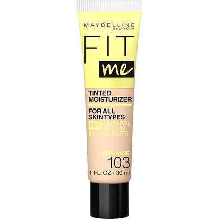 Maybelline Fit Me Tinted Moisturizer Natural Coverage Face Makeup 103 1 Fl Oz