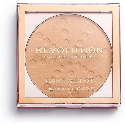 Revolution Bake & Blot Compact Powder Beige 5.5g
