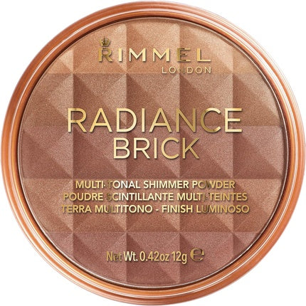 Rimmel Radiance Brick Pressed Powder 12g Dark 003