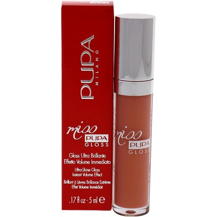 Pupa Miss Pupa Gloss Ultra Shine Gloss Instant Volume Effect Lip Gloss 201 5ml