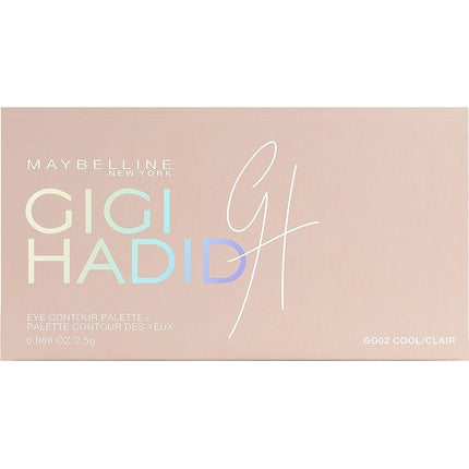 Maybelline New York Gigi Hadid Eye Contour Palette GG02 Cool 3g