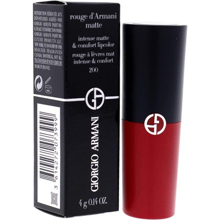 Giorgio Armani Rouge d'Armani matte Lipstick N° 200 Nudes-Brown 4g