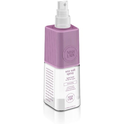 Nishlady Sea Salt Spray for Hair Women 200ml Texturizing and Volumizing with Light Hold
