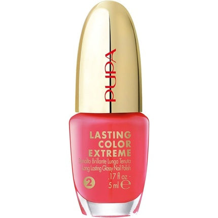 Pupa Lasting Color Extreme Nail Polish 030 Cocktail Coral 5mL