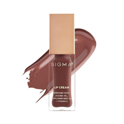 Sigma Beauty Lip Cream Professional Liquid Lipstick Cream with Ultra-Hydrating Formula and Lustrous Creamy Finish Rosewood