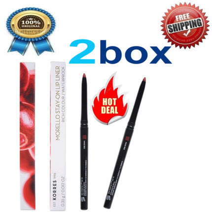 Korres Morello Stay-On Lip Liner 03 Wine Red Waterproof 0.35gr