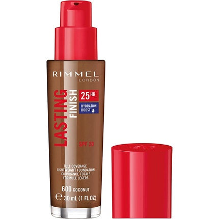 Rimmel London Lasting Finish Foundation 600 Warm Coconut 30ml