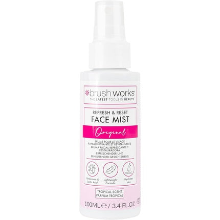 Brushworks Refresh and Reset Face Mist 100ml
