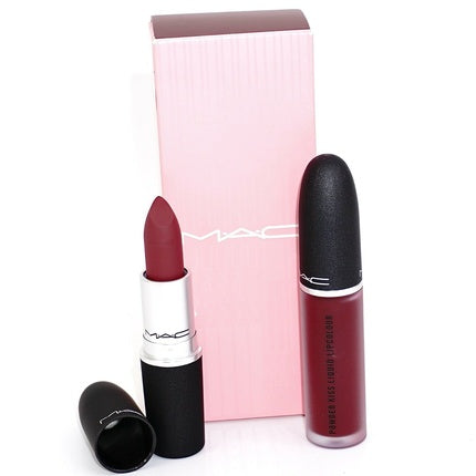 MAC Powder Kiss Lip Kit Like Mother