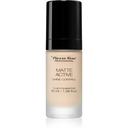 Pierre Rene Fluid Matte Active Foundation 01 Clear Light 30ml