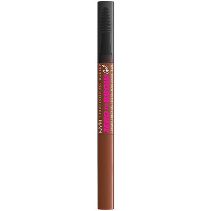 NYX Professional Makeup Longwear Vegan Tinted Liquid Eyebrow Gel Natural Look Brow Mascara 1ml Shade 04 Auburn