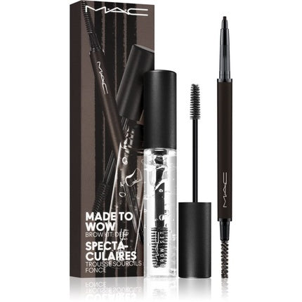 MAC Cosmetics Made To Wow Brow Kit - Deep, 2 pcs