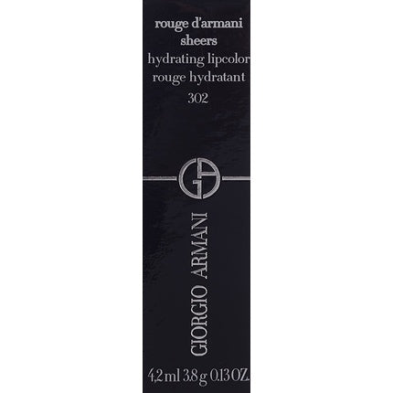 Rouge D'Armani Sheer By Giorgio Armani 302 Coral 4g