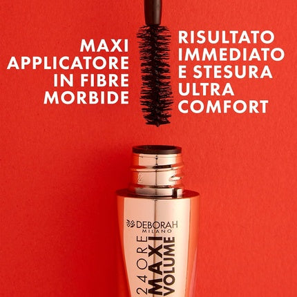 Deborah Milano Instant Maxi Volume Mascara 24 Hours with Ceramics 12ml