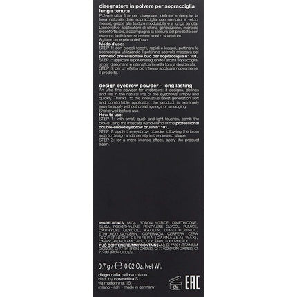 Diego dalla Palma The Brow Studio Eyebrow Powder Long Lasting 53-100ml