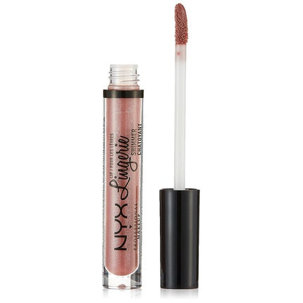 NYX PROFESSIONAL MAKEUP Lip Lingerie Shimmer Lip Gloss Honeymoon 1 Count