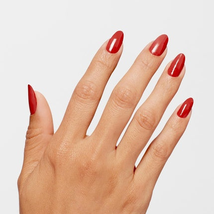 OPI Nail Polish Infinite Shine Long-wear System 2nd Step Gel-Like Nail Varnish Big Apple Red 15ml