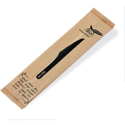 Wooden Knife 16.5cm Individually Packed